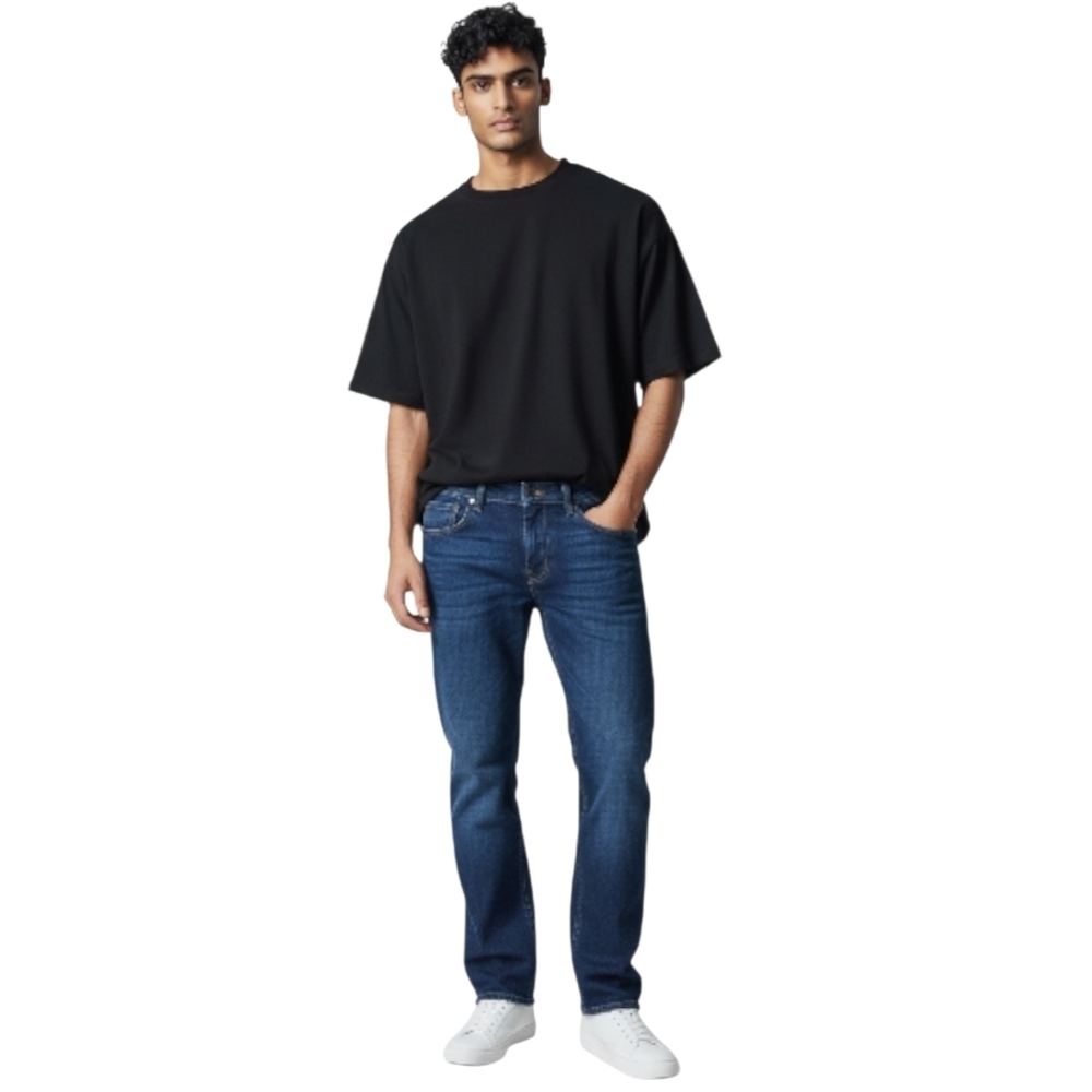 Levi's 514 Dark Blue Straight Jeans Men's